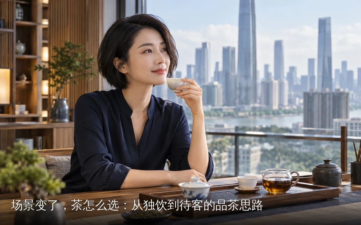 场景变了，茶怎么选：从独饮到待客的品茶思路